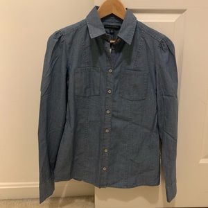 NWT Banana Republic Denim shirt size 4